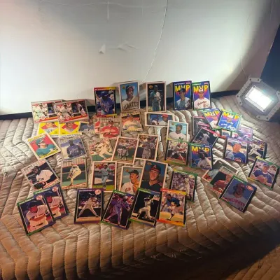 1989 Baseball Cards Lot (~50) - Barry Bonds, Bo Jackson, Cal Ripken, Mattingly