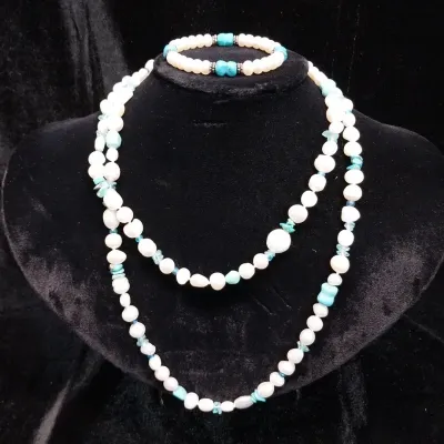 Honora Pearl & Turquoise Set 