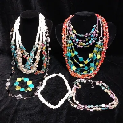 Dyed Shell Jewelry Collection