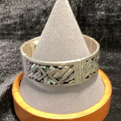 Sterling & Abalone Bracelet 
