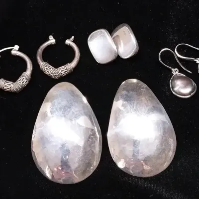 Sterling Earring Collection 