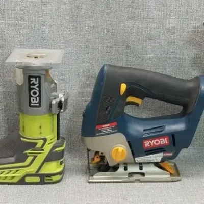 Ryobi 18v Cordless Jigsaw, Router, Reciprocating Saw & Speed Saw Rotary Cutter