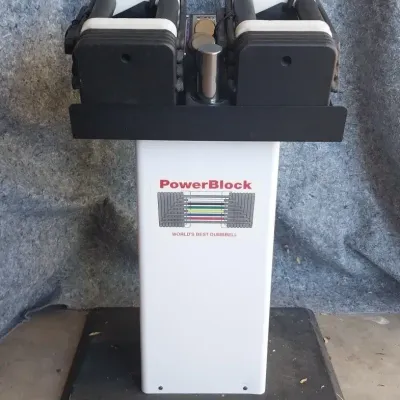 PowerBlock Adjustable Dumbbells & Stand