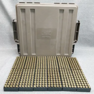 40mm S&W Ammo With MTM Ammo Case