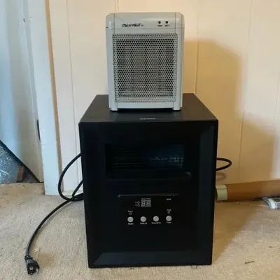 RCIN Infrared Quartz & Maxi-Heat Space Heater Lot 