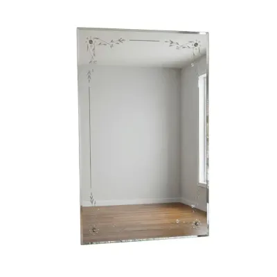MCM Venetian-Style Etched Mirror 