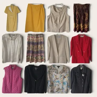 12-piece Vintage and Modern Clothing Lot