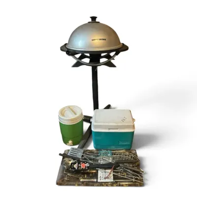 Barbecue Lot - Tools & George Foreman Indoor Outdoor Grill