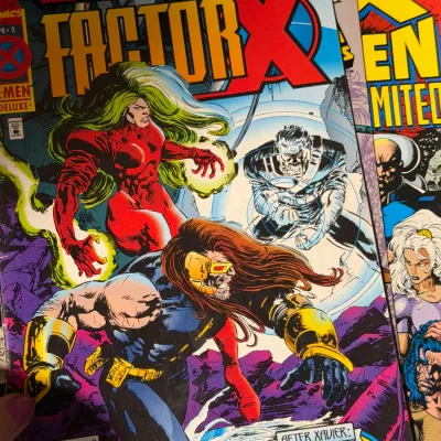 Sale Photo Thumbnail #17: Marvel Comics Factor X #2 comic book from April 1995, featuring the Age of Apocalypse storyline.