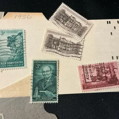 Stamps: 1950s 