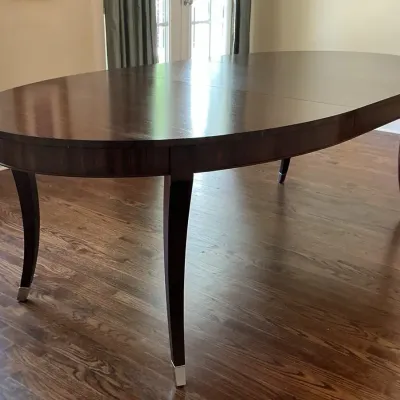 Ethan Allen Oval Dining Table 