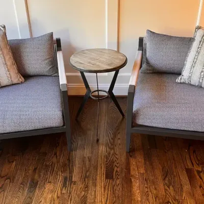 Set Of Deck Chairs And Table
