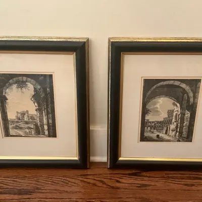 Rossini’s Ruins Of Rome Etchings