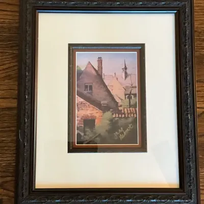 European Village Print