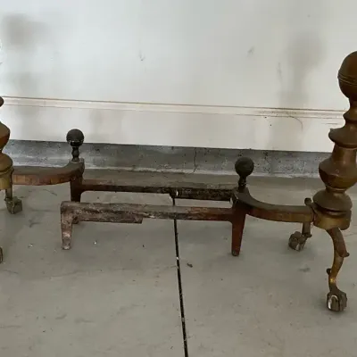 Pair Of Andirons