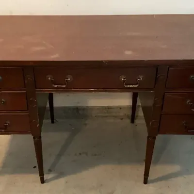 Vintage 7 Drawer Desk