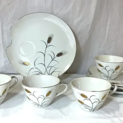 L & M Gold And Silver Wheat Set