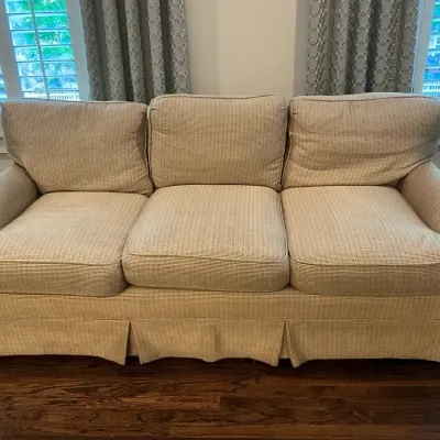 Cream Sherrill Sofa 