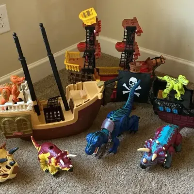 Pirate And Dinosaur Fun