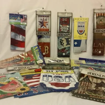 Patriotic Garden Flags