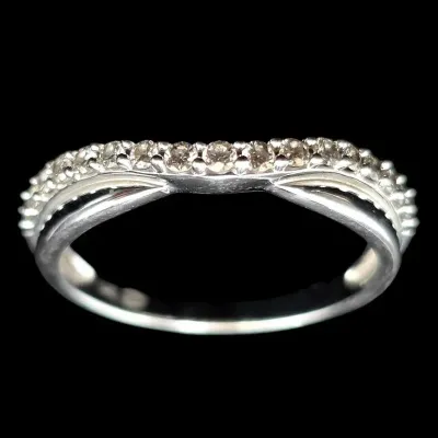 14K White Gold Diamond Band NAGL #1108622