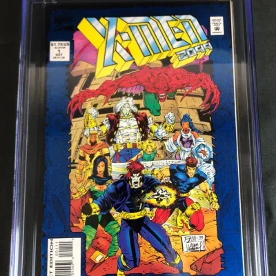 1993 Blue Foil X-Men 2099 Comic, CGC 9.6