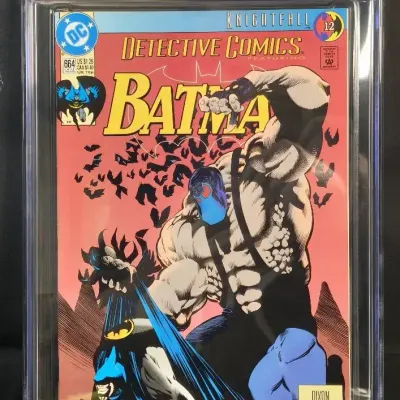 1993 Detective Comics Batman Joker & Bane Appearance Better Comic CGC 9.6