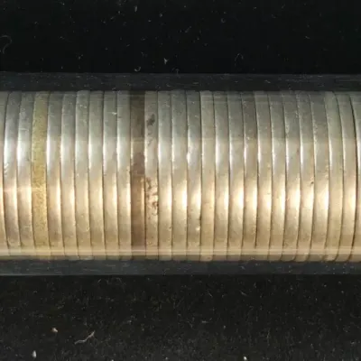 1 Roll of 40 Liberty "V" Nickels Minted From 1883-1912