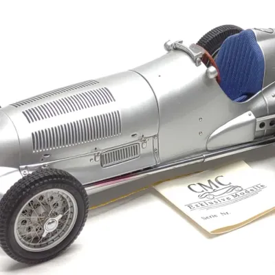 Sale Photo Thumbnail #529: CMC Mercedes Benz W125 Silver Arrow Diecast Car