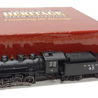 Sale Photo Thumbnail #388: Proto 2000 30218 GM&O USRA 0-6-9 Locomotive Train