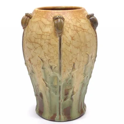 Sale Photo Thumbnail #284: Ephraim Pottery Poppy Pods Mary Pratt Vase