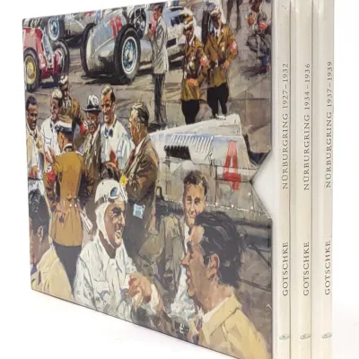 Sale Photo Thumbnail #559: W. Gotschke Nurburgring 1927-1939 3 Vol. Book Set
