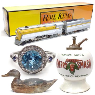 Sale Photo Thumbnail #4: BAYSIDEAUCTIONS.COM - Advertising, Fine Decor, Jewelry & Toys - Ends 11/14