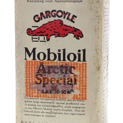 Sale Photo Thumbnail #155: Gargoyle Mobiloil Arctic Special 1 Gallon Oil Can