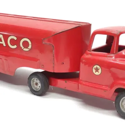 Sale Photo Thumbnail #187: Buddy L Texaco Pressed Steel Toy Tanker Truck