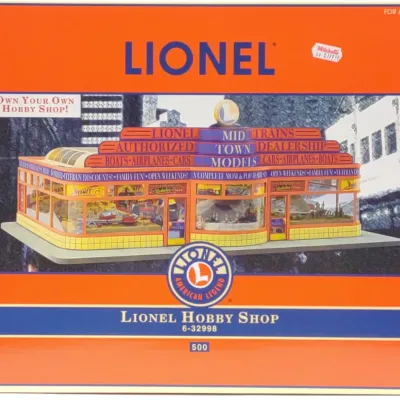 Sale Photo Thumbnail #229: Lionel 6-32998 Mid Town Models Hobby Shop w/ Box