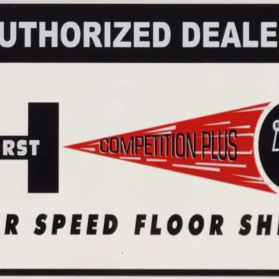 Sale Photo Thumbnail #478: Hurst Shifters Competition Plus Porcelain Sign SSP