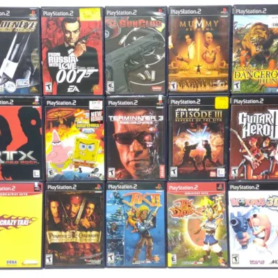 Sale Photo Thumbnail #576: 19 PlayStation 2 (PS2) Video Games w/ 18 Manuals