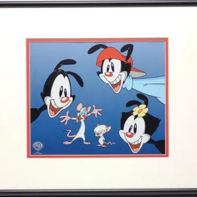 Sale Photo Thumbnail #182: Animaniacs "Of Mice & Maniacs" Sericel Art w/ COA