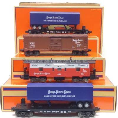 Sale Photo Thumbnail #316: Lionel 6-21750 NKP 4-Pack Rolling Stock Train Set
