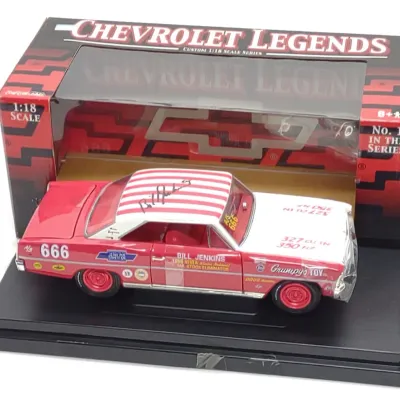 Sale Photo Thumbnail #105: Bill "Grumpy" Jenkins Autographed Diecast Race Car