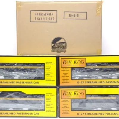 Sale Photo Thumbnail #531: MTH 30-6141 C&O 4-car Passenger Train Set w/ Boxes