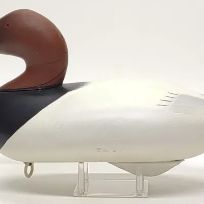 Sale Photo Thumbnail #509: 1972 Madison Mitchell Canvasback Drake Duck Decoy