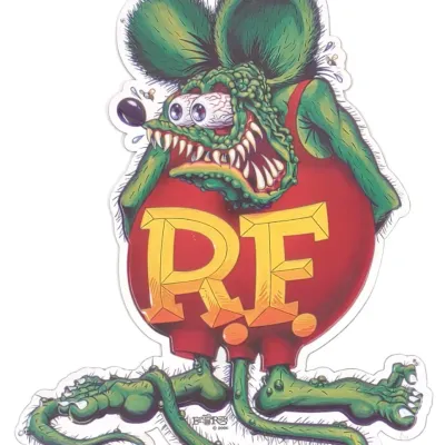 Sale Photo Thumbnail #626: Ed "Big Daddy" Roth Rat Fink Embossed Tin Sign SST