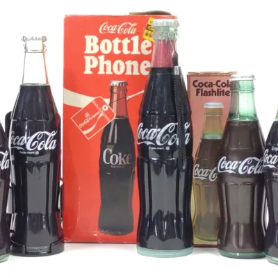 Sale Photo Thumbnail #374: 5 Vintage Coca-Cola Soda Bottle Novelty Items