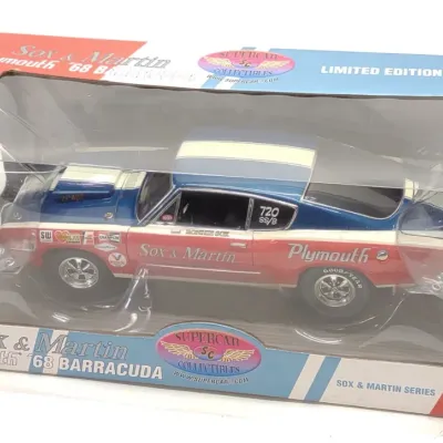 Sale Photo Thumbnail #418: Sox & Martin 1968 Plymouth Barracuda Diecast Car