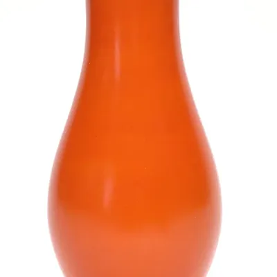 Sale Photo Thumbnail #492: 1920s Weller Pottery Chengtu Orange Vase