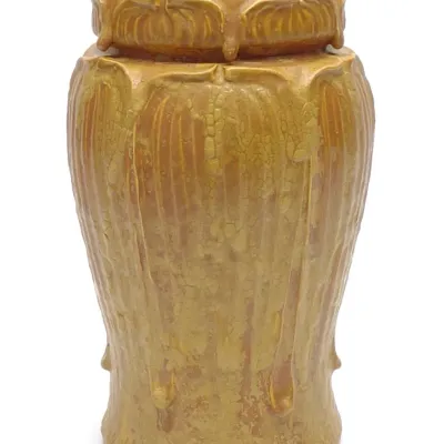 Sale Photo Thumbnail #38: Ephraim Pottery Kevin Hicks Grueby Style Vase