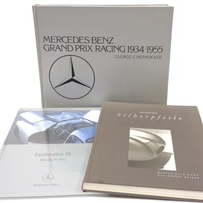 Sale Photo Thumbnail #505: 3 Mercedes Benz Automobile Hardcover Books