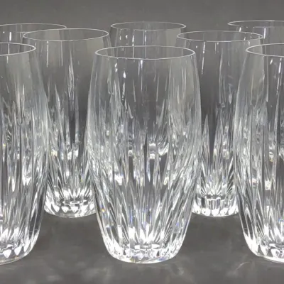 Sale Photo Thumbnail #127: 8 Baccarat Massena Highball 5.5" Glasses Set